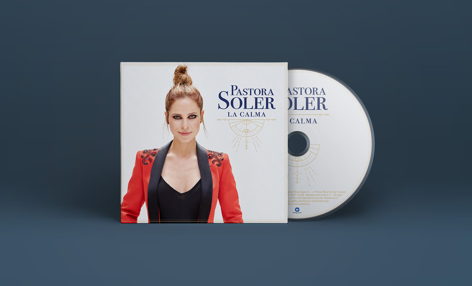 Pastora Soler, La Calma. Portada CD