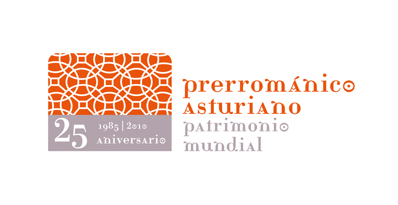 Logotipo Aniversario Prerromanico Asturiano